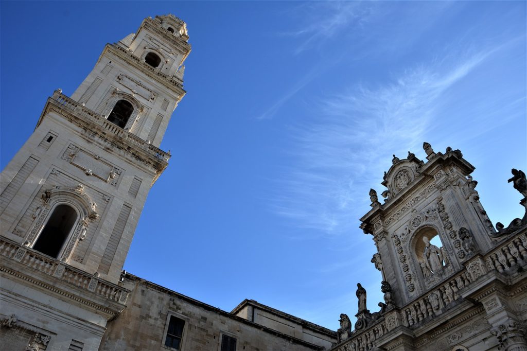 Piazza del Duomo in the historic center of Lecce