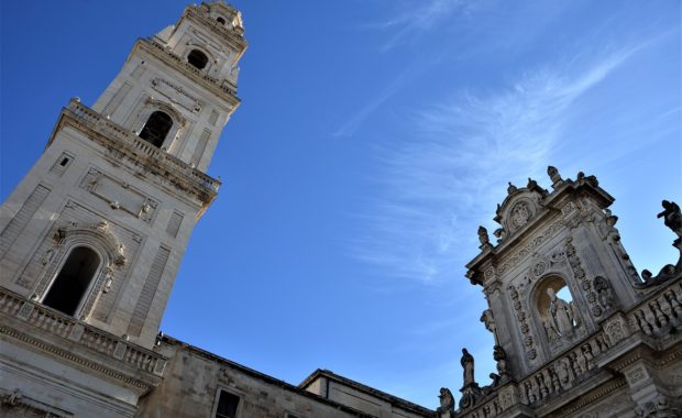 Piazza del Duomo in the historic center of Lecce